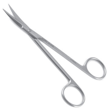 Joseph Nasal Scissors, 5 3/4" (14.6 Cm), Sharp Outer Edges, Straight